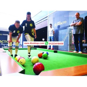 سنوك بول SNOOKBALL خشب محلى الصنع بالحجز