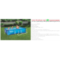 حمام سباحة مستطيل ستاند مقاس 3م×2م×66 سم حمام سباحة مستطيل ستاند مقاس 3م×2م×66 سم