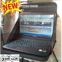 شنطة وترابيزه لاب جلد مقوى 17 بوصة واستعمالات اخرى متعددة