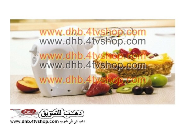 مضرب وعجان 5 سرعات 180وات بيض وكيك وعجين girmado hand mixer