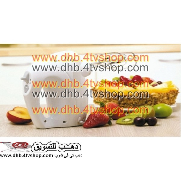 مضرب وعجان 5 سرعات 180وات بيض وكيك وعجين girmado hand mixer