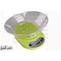 ميزان مطبخ حساس 5 كيلو حساسيه 2 جرام بالطبق electronic