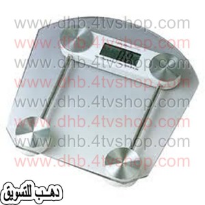 ميزان حمام او شخصى Bathroom Scale زجاجى حمولة 180 ك