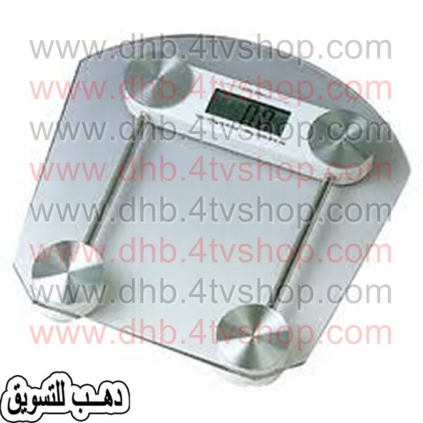 ميزان حمام او شخصى Bathroom Scale زجاجى حمولة 180 ك