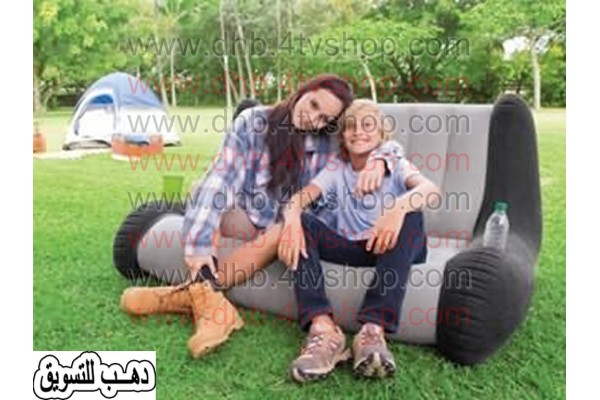 كنب مريح هوائي نفخ سهل النقل intex sofa lounge